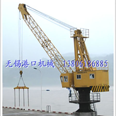 全程帶載變幅固定式起重機(jī)(5&mdash;40噸)碼頭吊機(jī)